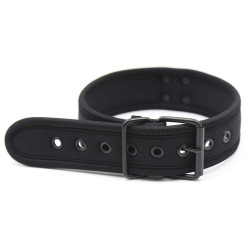 Kinky Puppy Collier en néoprène Noir
